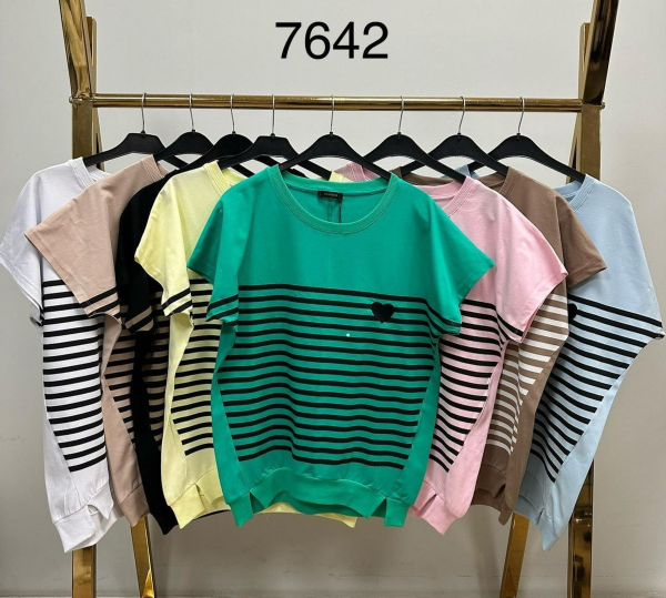 Bluzki damskie Roz Standard, Mix kolor Paczka 10 szt